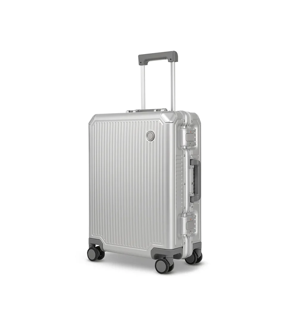 ECHOLACSHOGUNCLASSICCTA148SILVERS_6 چمدان اکولاک مدل شوگان کلاسیک سایز کوچک (کابین) - Image 1